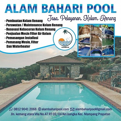 Jasa Perawatan kolam renang  dengan tenaga w