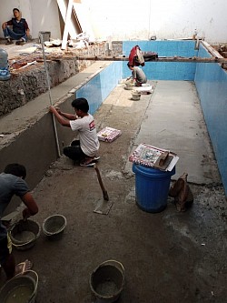 Jasa pembuatan kolam renang