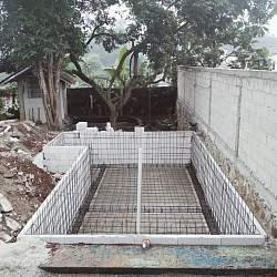 Pembuatan kolam renang