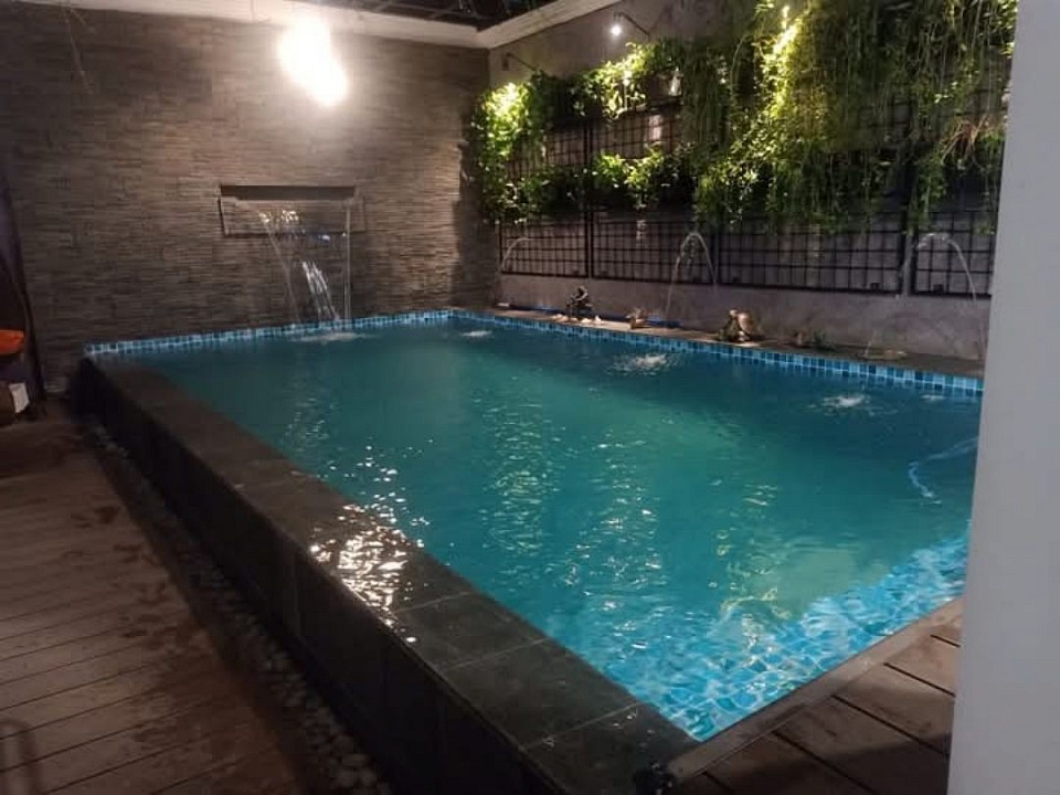 Kolam renang pak edi di Ampera jaksel